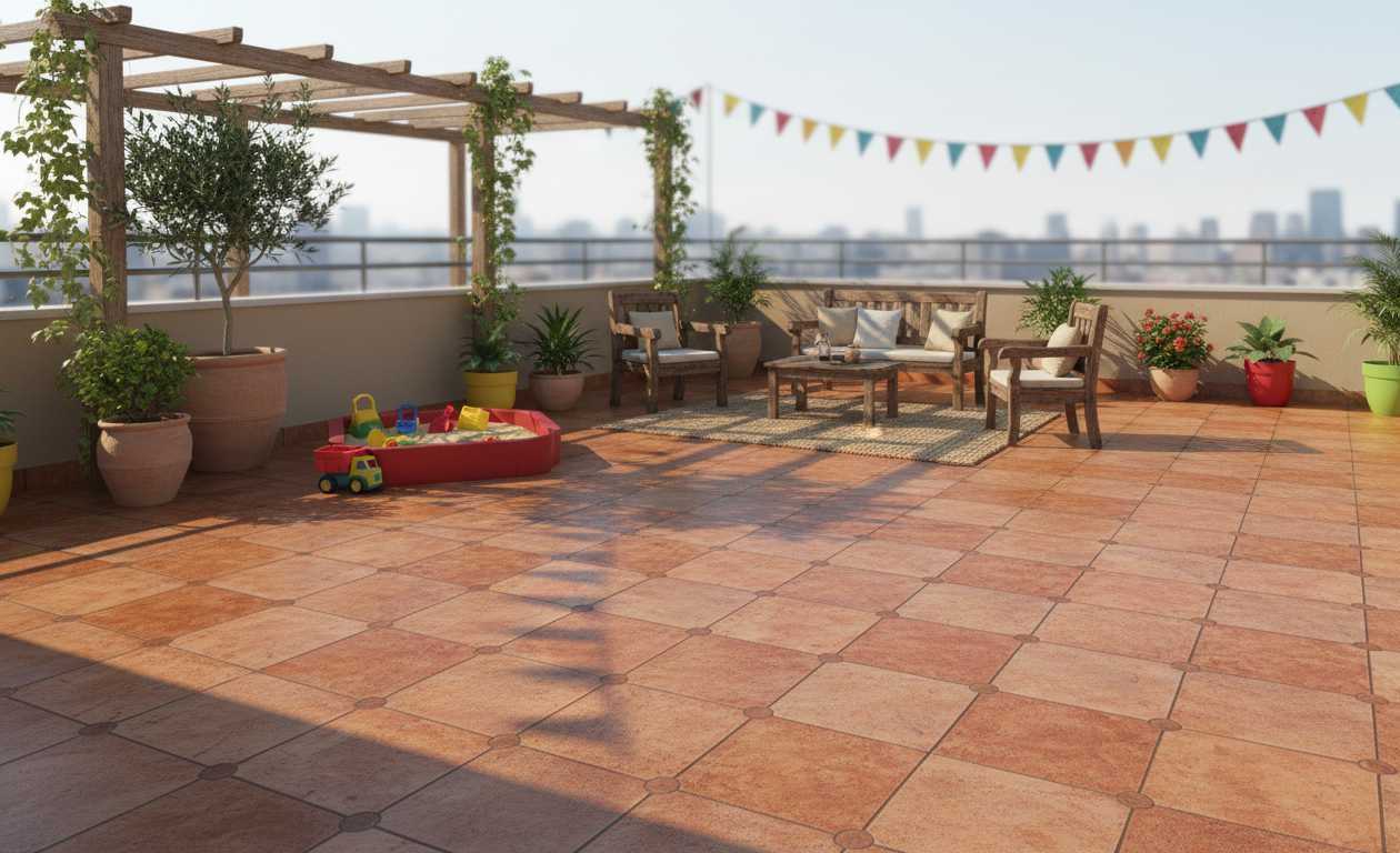 کفپوش‌های روف گاردن چهارفصل: مقاوم در برابر یخ‌زدگی و تابش مستقیم آفتاب